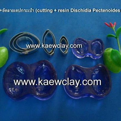 พิมพ์ตัดอลูมิเนียมเดปกระเป๋า(Aluminum mold cutter Dischidia Pectenoides Pear)