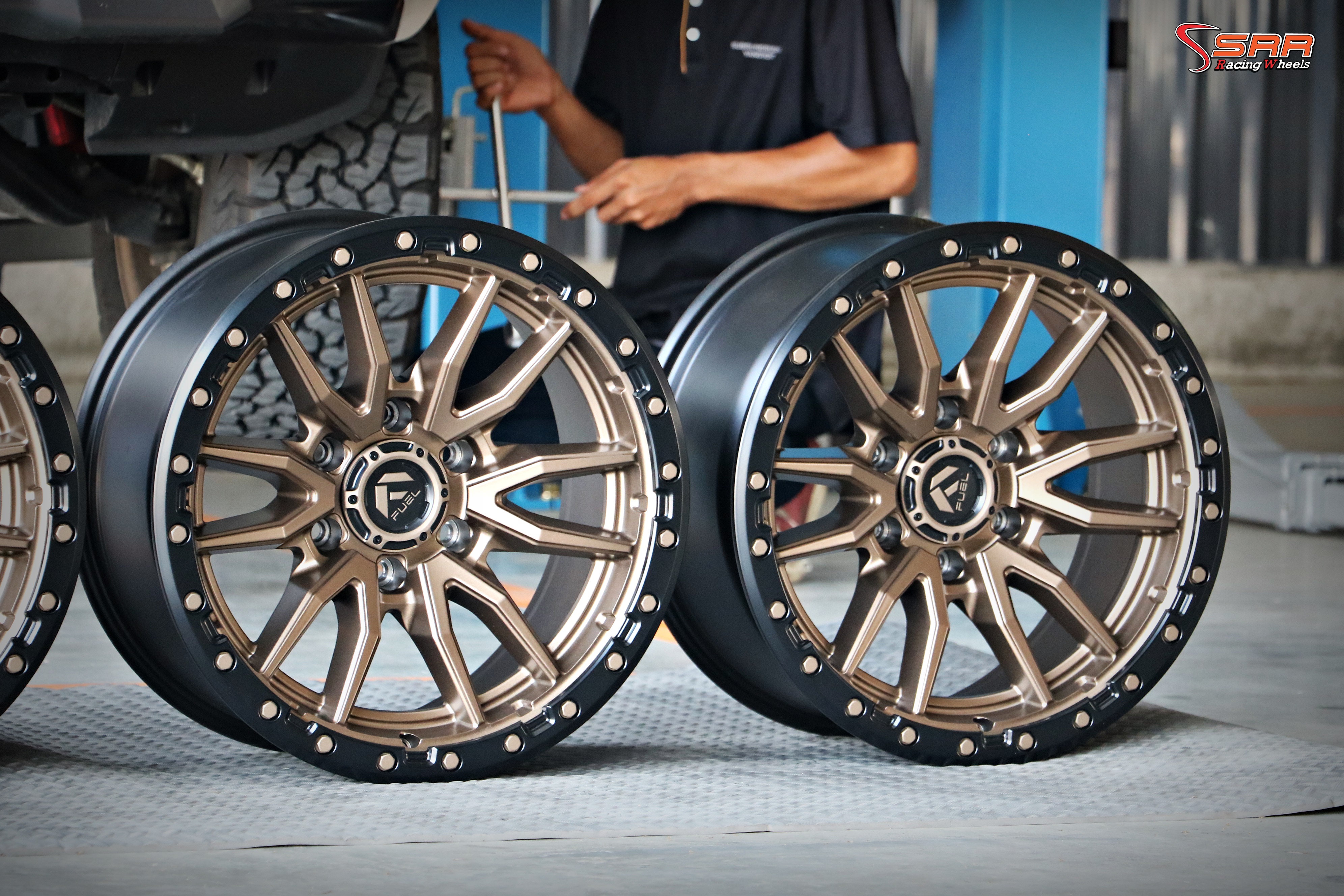 FUEL REBEL ขอบ18 พร้อมยาง BF KO2 ปี2024