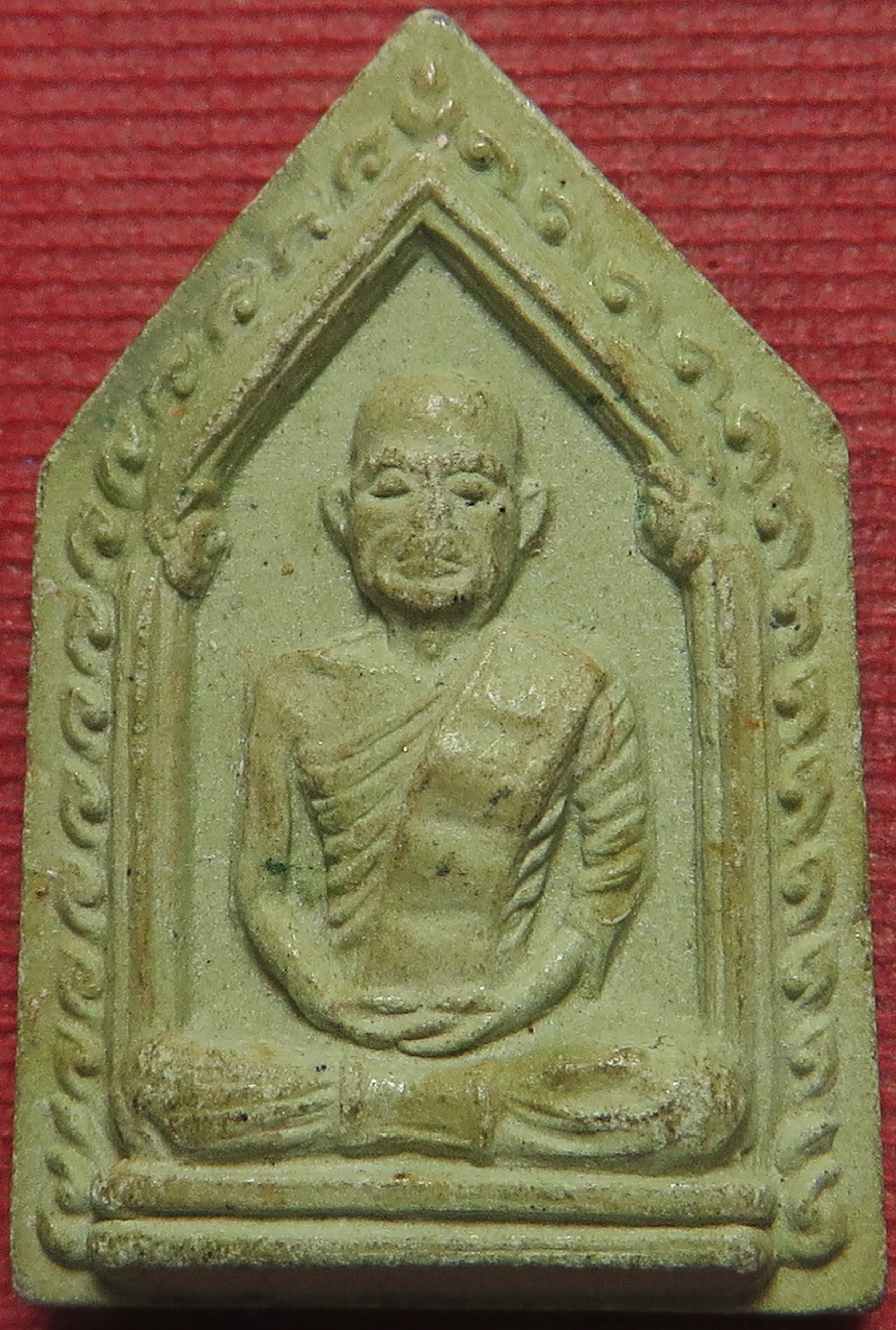 3104 (2) รูปเหมือน เจ้าคุณนรรัตนราชมานิต (ธัมมวิตักโกภิกขุ) หลังยันต์น้ำเต้า วัดเทพศิรินทร์ กรุงเทพ เนื้อผงพุทธคุณ เนื้อเขียวก้านมะลิ ปี 2514-2515 (ส่งฟรี ทั่วประเทศ)