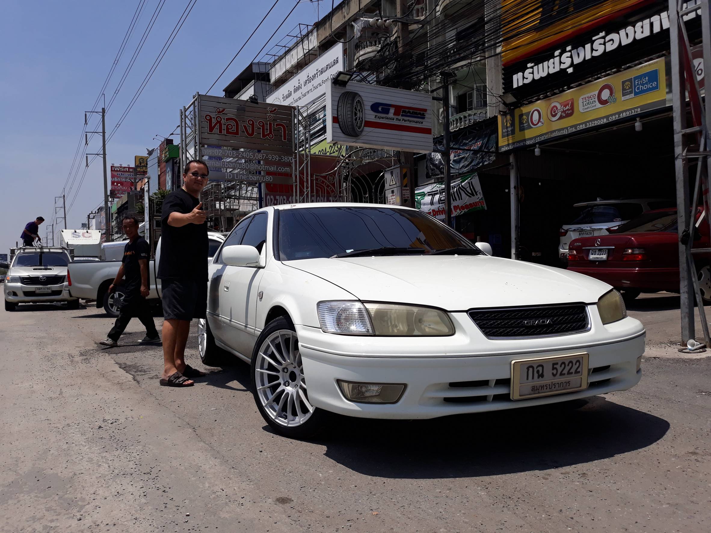 ENKEI RS05RR ขอบ17 ใส่5รู100