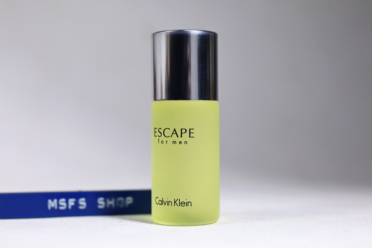 [Vintage] Calvin Klein ESCAPE for Men EDT 15ml Splash ขวดจิ๋ว แบบแต้ม - น้ำหอม Vintage