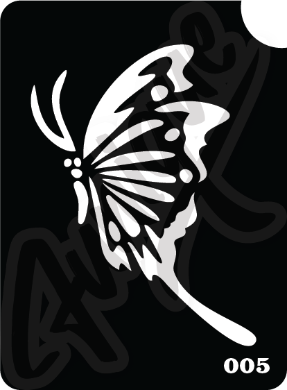 SET 1 Stencil บล็อกสติกเกอร์ รอยสักกากเพชร เพ้นท์กากเพชร กลิตเตอร์ Funique สติ๊กเกอร์ แบบลาย DIY งานประดิษฐ์