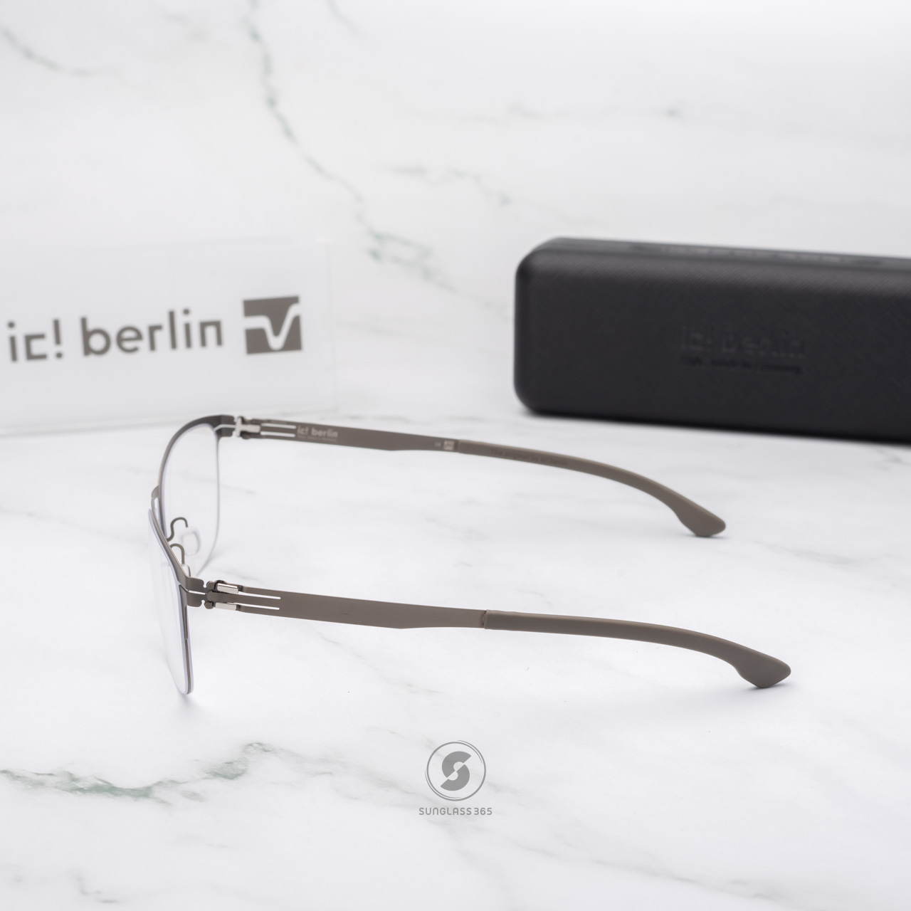 กรอบแว่น IC BERLIN The Lone Wolf Large Graphite