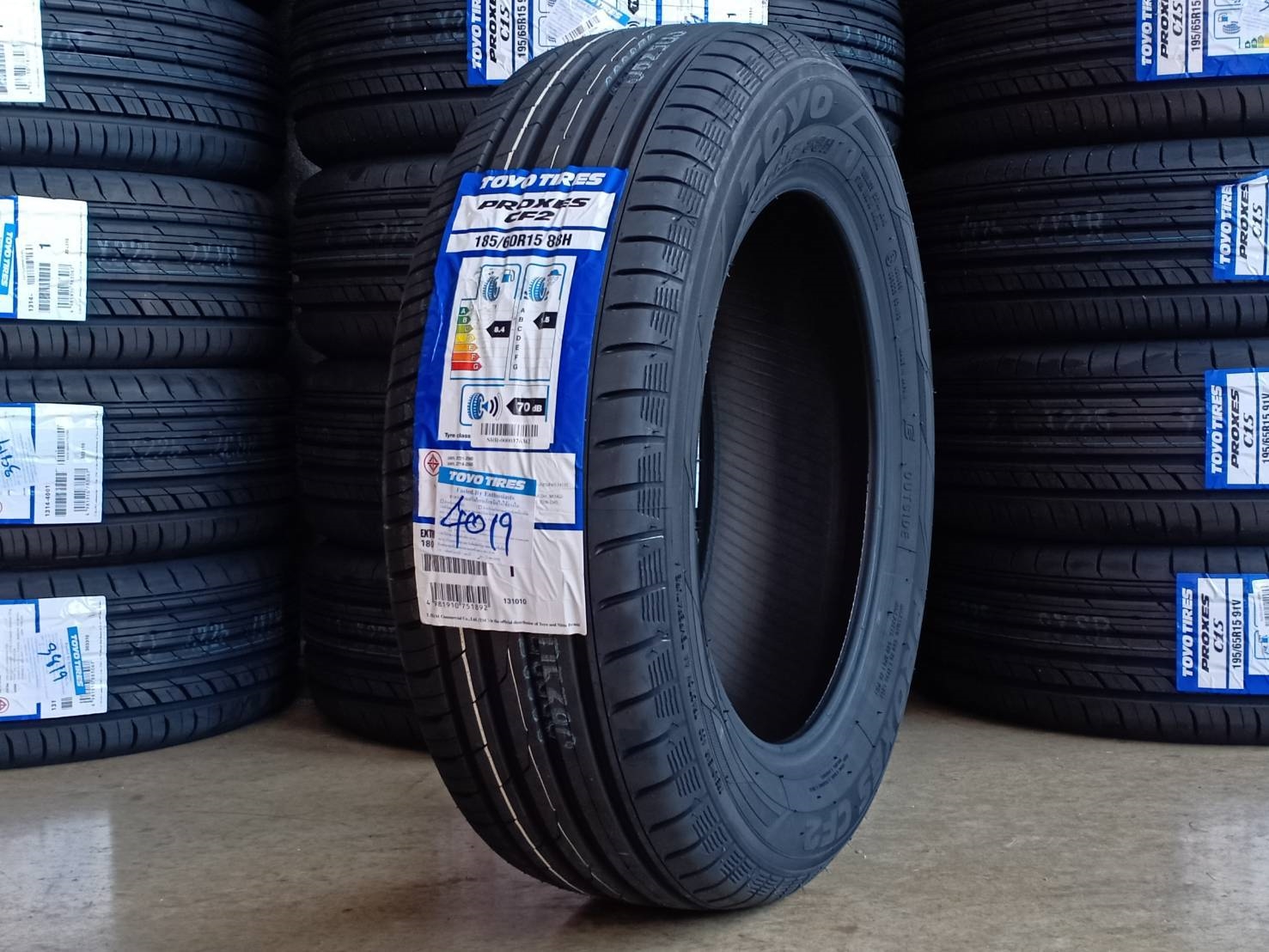 TOYO PROXES CF2 185/60R15 88H (ปี19)
