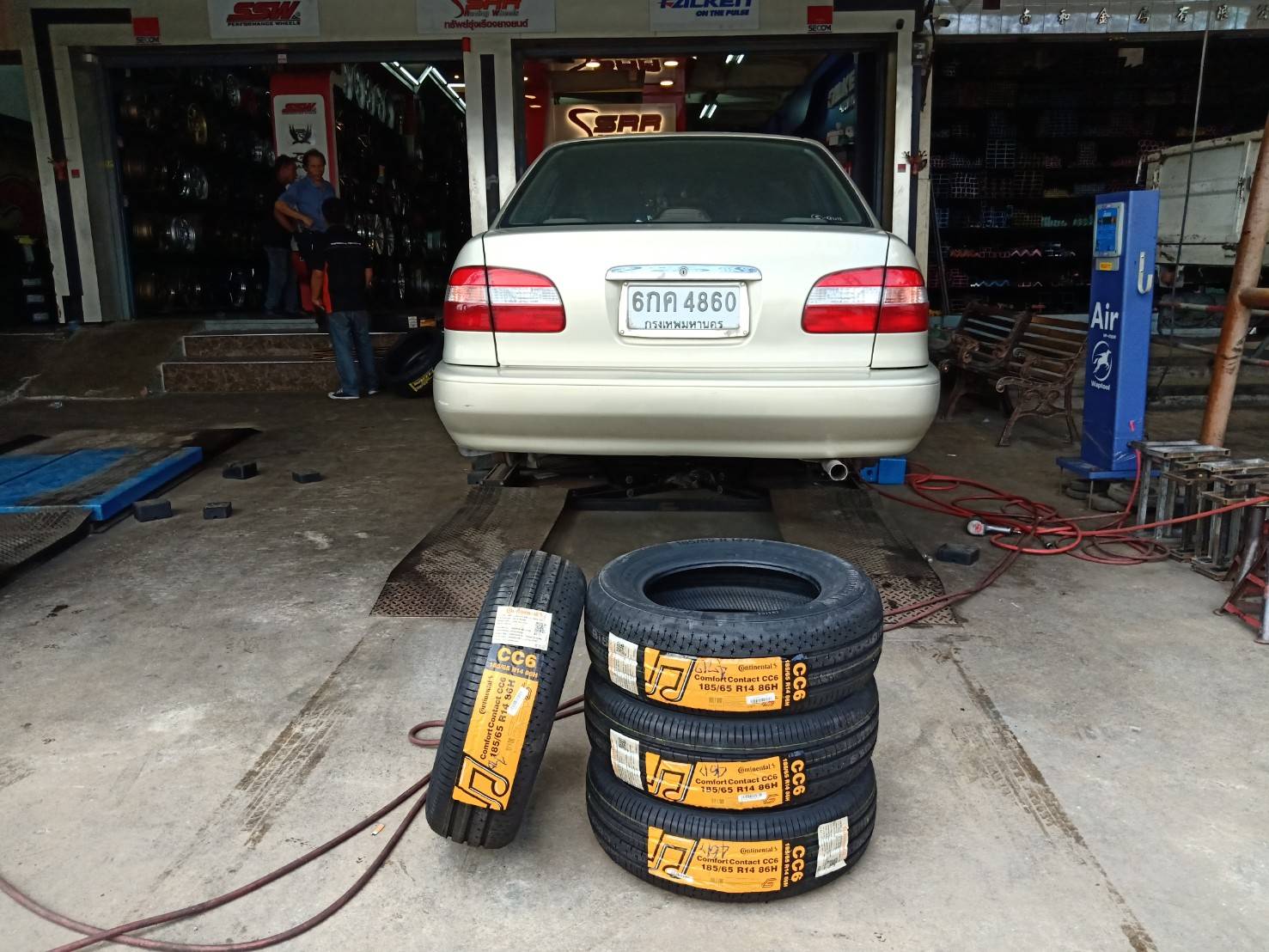 CONTINENTAL CC6 185/65R14 สุดยอด ยางคุณภาพระดับโลก