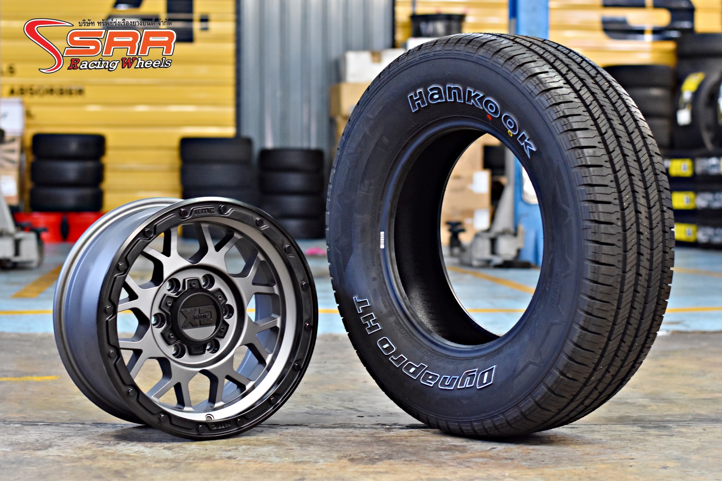ล้อแท้ XD135 16” พร้อมยาง HANKOOK DYNAPRO HT