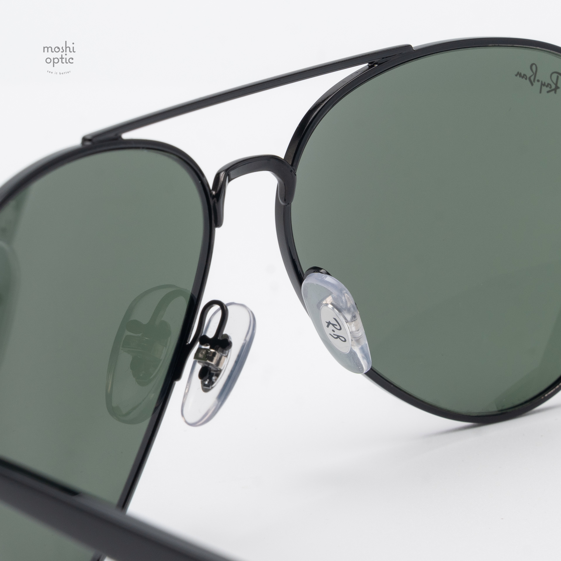 Ray Ban RB3675 001/31 Black Green