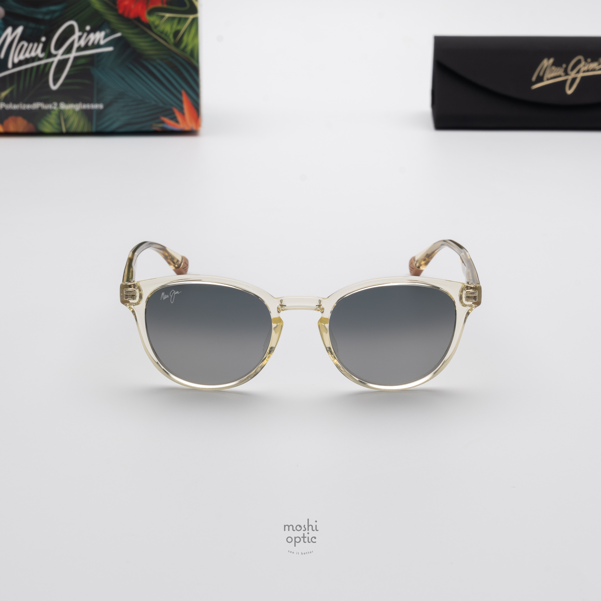 แว่นกันแดด Maui Hiehie MJ GS636 21 Neutral Grey Maui Pure