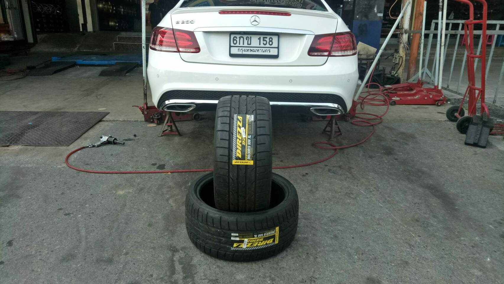 ยางใหม่ DUNLOP DZ102 265/30-19 ใหม่ ค้างปี ราคาพิเศษ