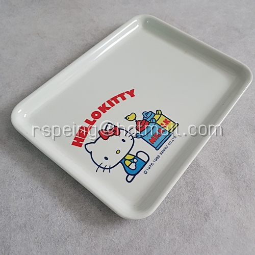 ถาดเมลามีน Hello Kitty