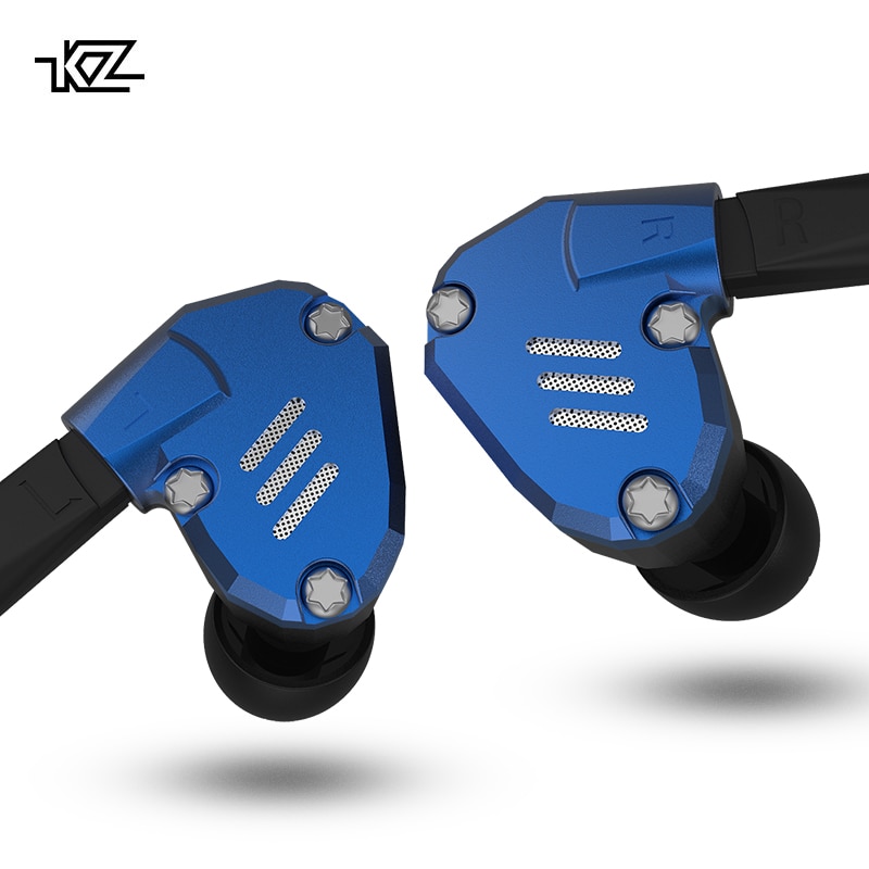 KZ ZS7 มีไมค์ (สีฟ้า) สำเนา
