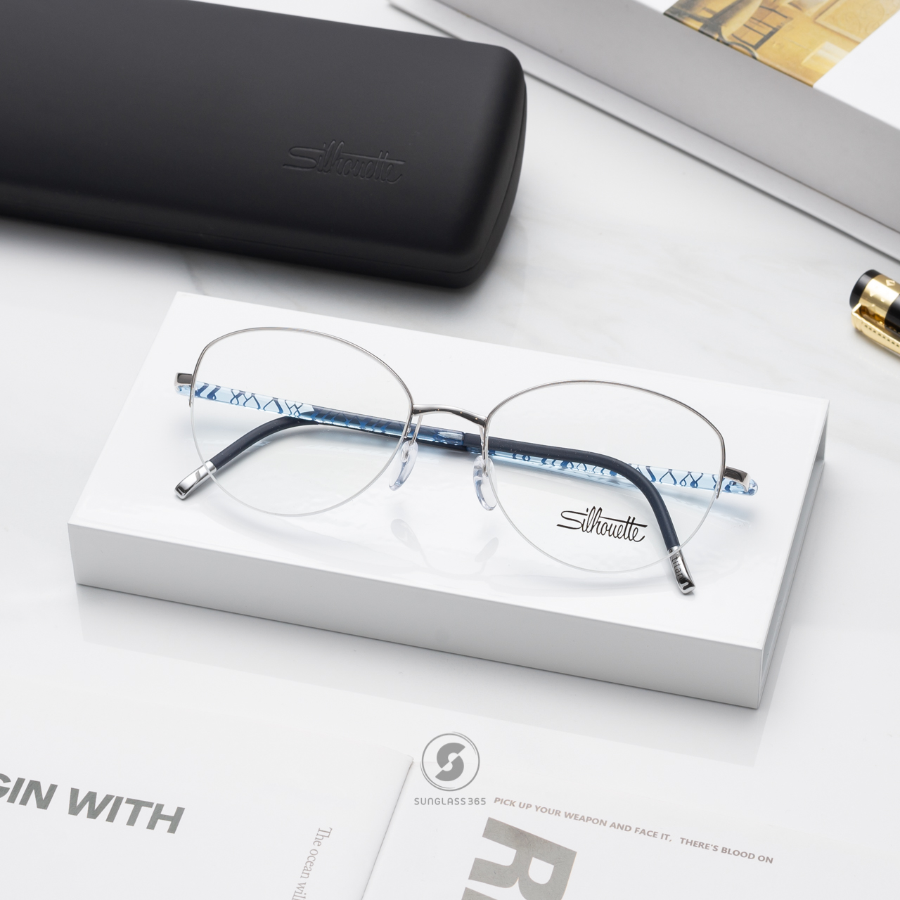 กรอบแว่น Silhouette Illusion Sil-4560 75 7000