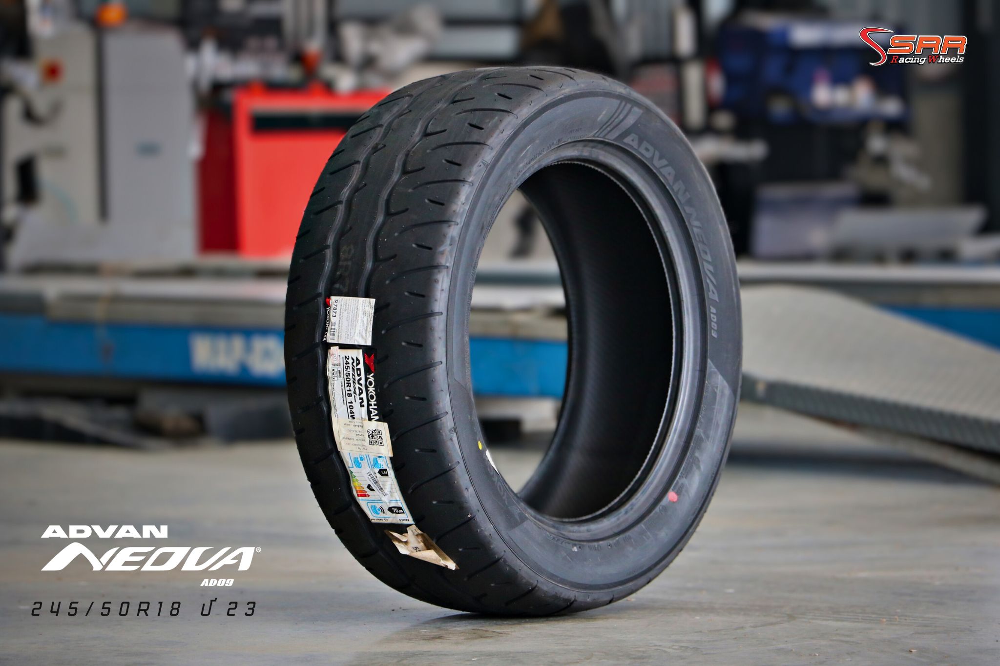 245/50R18 YOKOHAMA AD09 ปี23 ลดราคา