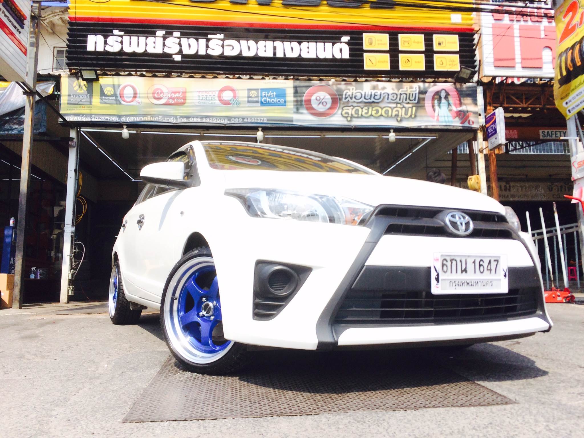 W WORK S1 ชอบ17 สีน้ำเงิน