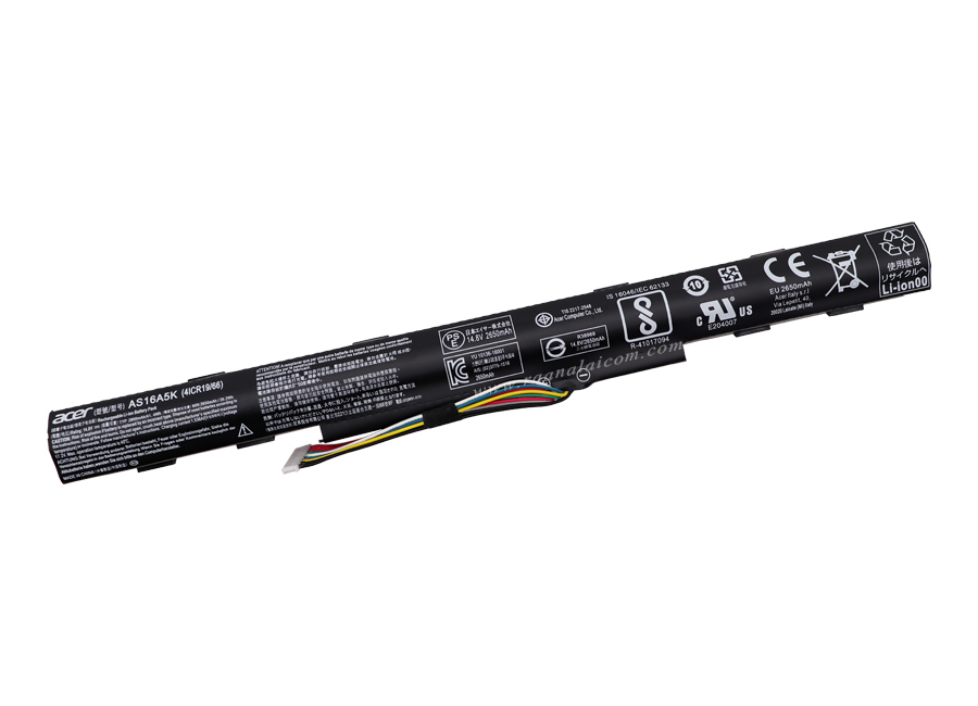 Battery Acer E5-575G ลดราคาพิเศษ AS16A5K Original แบตเตอรี่ โน๊ตบุ๊ค ACER E5-575 575G ตรงรุ่น