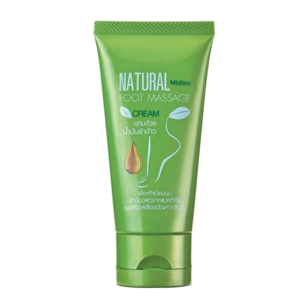 Mistine Natural Foot Massage Cream 50 g. / มิสทีน เนเชอรัล ฟุต มาสซาจ ครีม ขนาด 50 กรัม