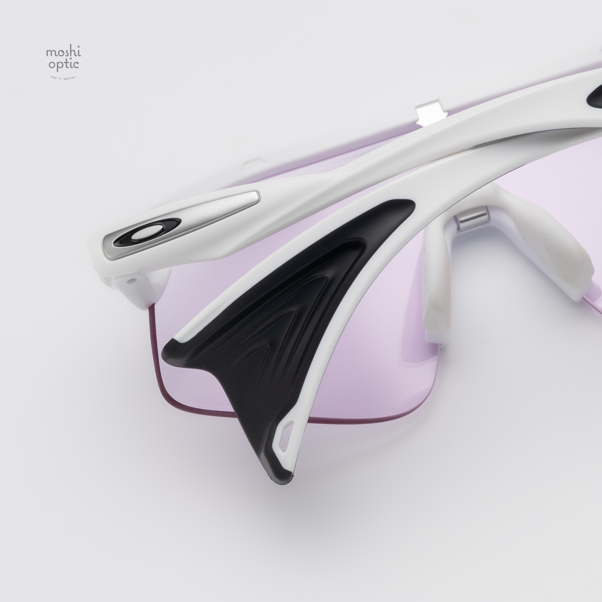 OAKLEY STUNT DEVIL S OO9518-07 Matte White Prizm Low Light