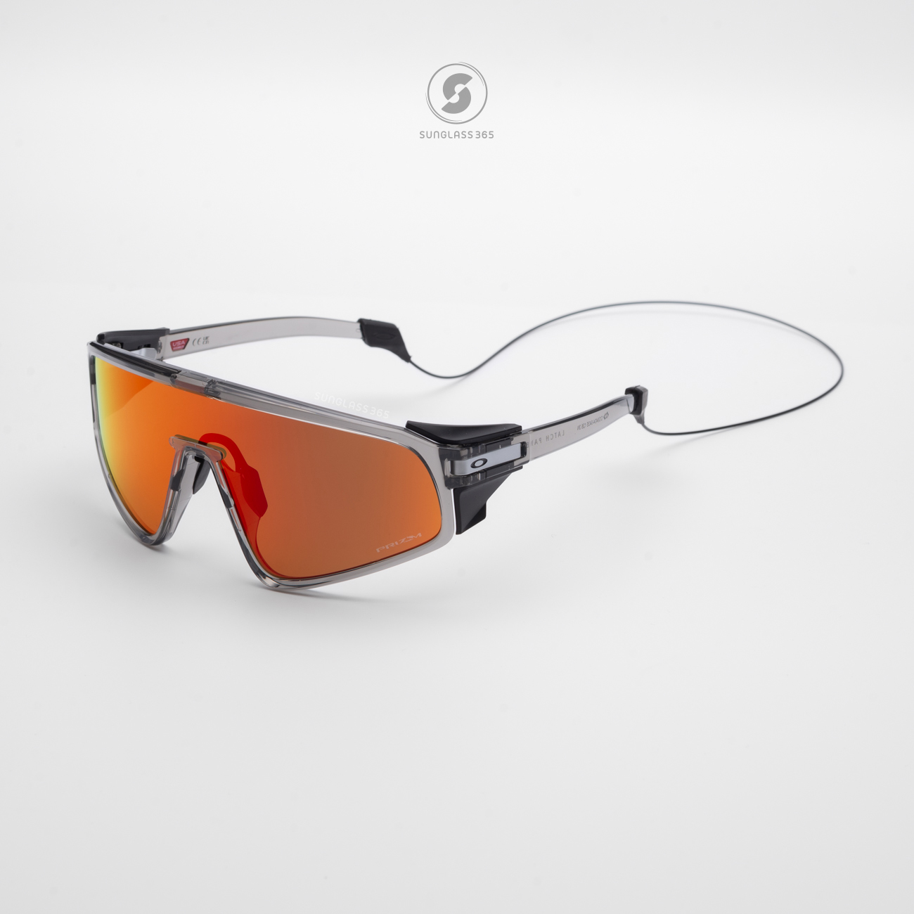 OAKLEY LATCH PANEL OO9404-04 Grey Ink Prizm Ruby