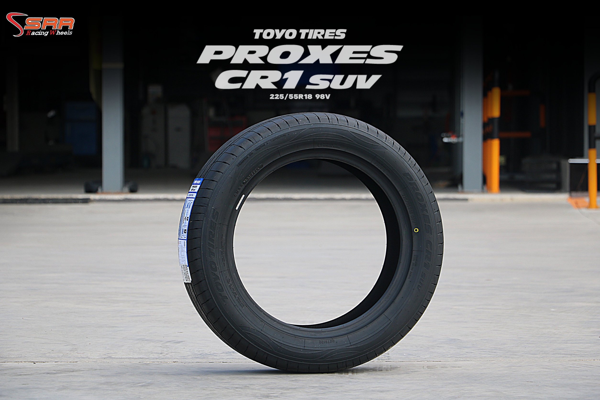 TOYO PROXES CR1 SUV ขนาด 225/55R18 ปี2024