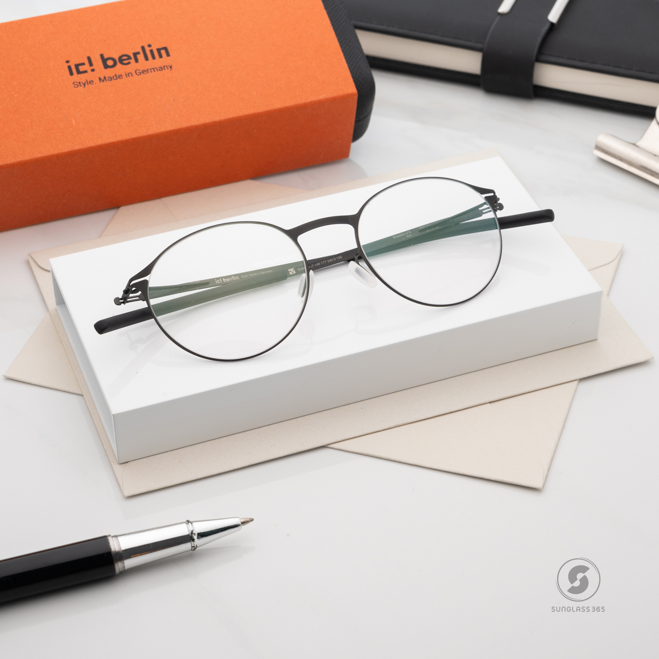 กรอบแว่น IC BERLIN Etesians Black