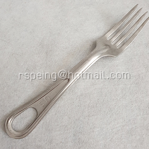 ส้อมสแตนเลสทหารสหรัฐฯ แท้ รุ่นสงครามเวียดนาม ยี่ห้อ U.C.C.O.