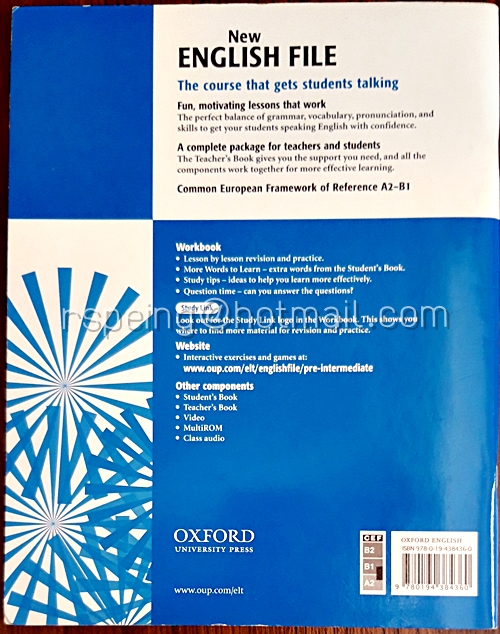 New English File (Pre-intermediate Work Book)