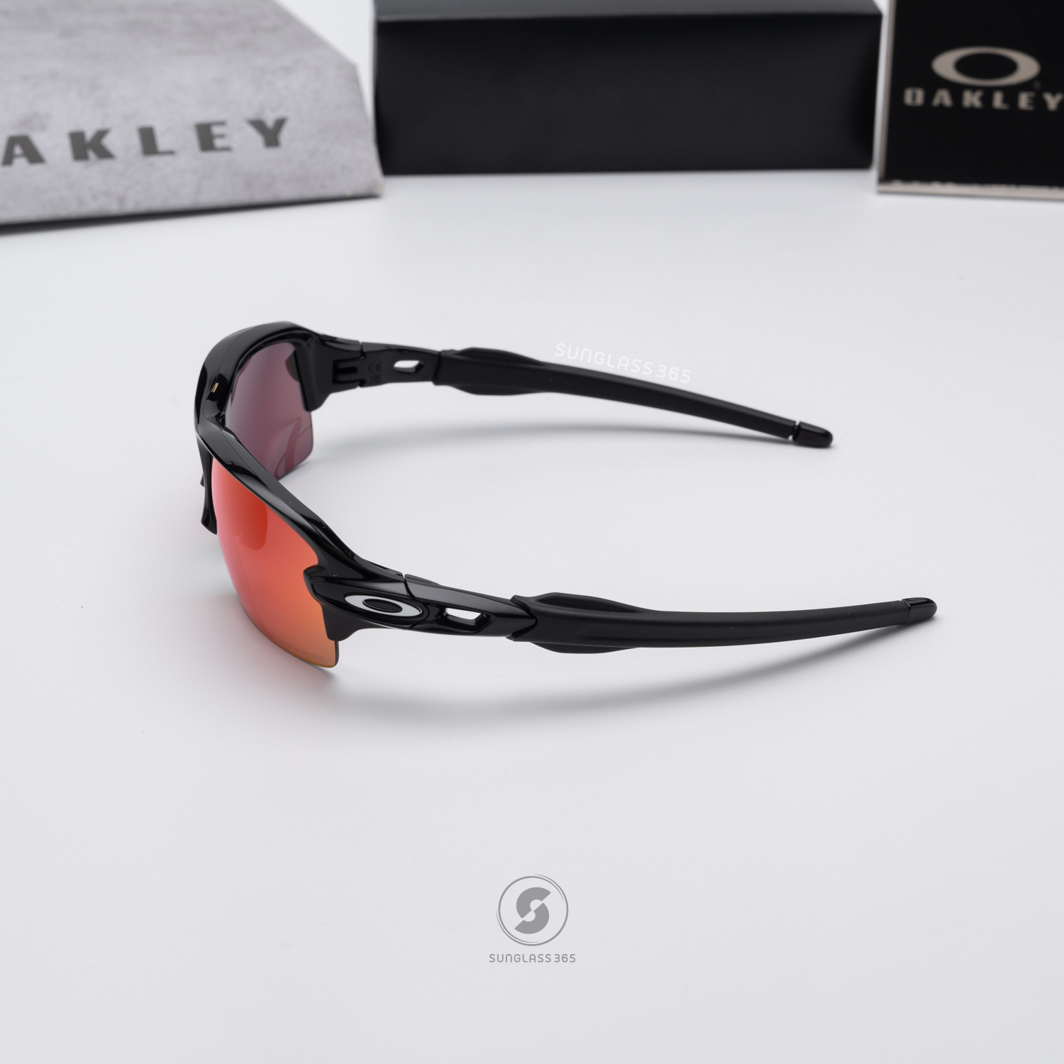 Oakley OJ9005-12 Flak XS Polished Black Prizm Field