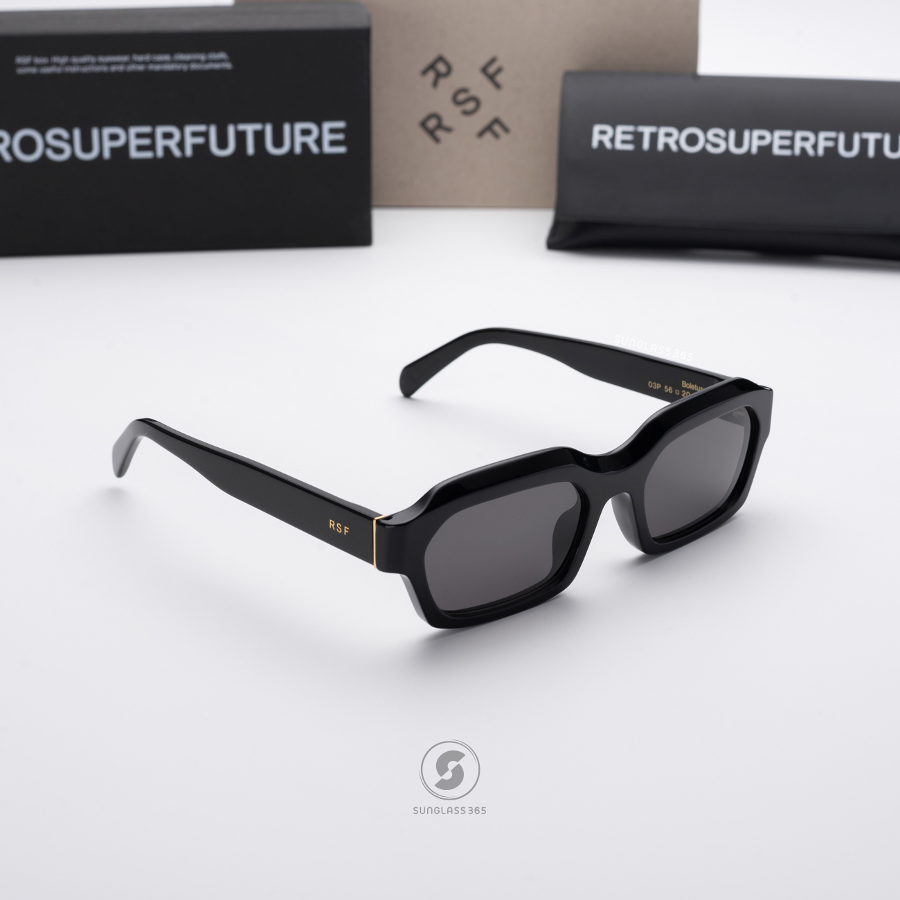 แว่นกันแดด SUPER SP 03P Boletus Black