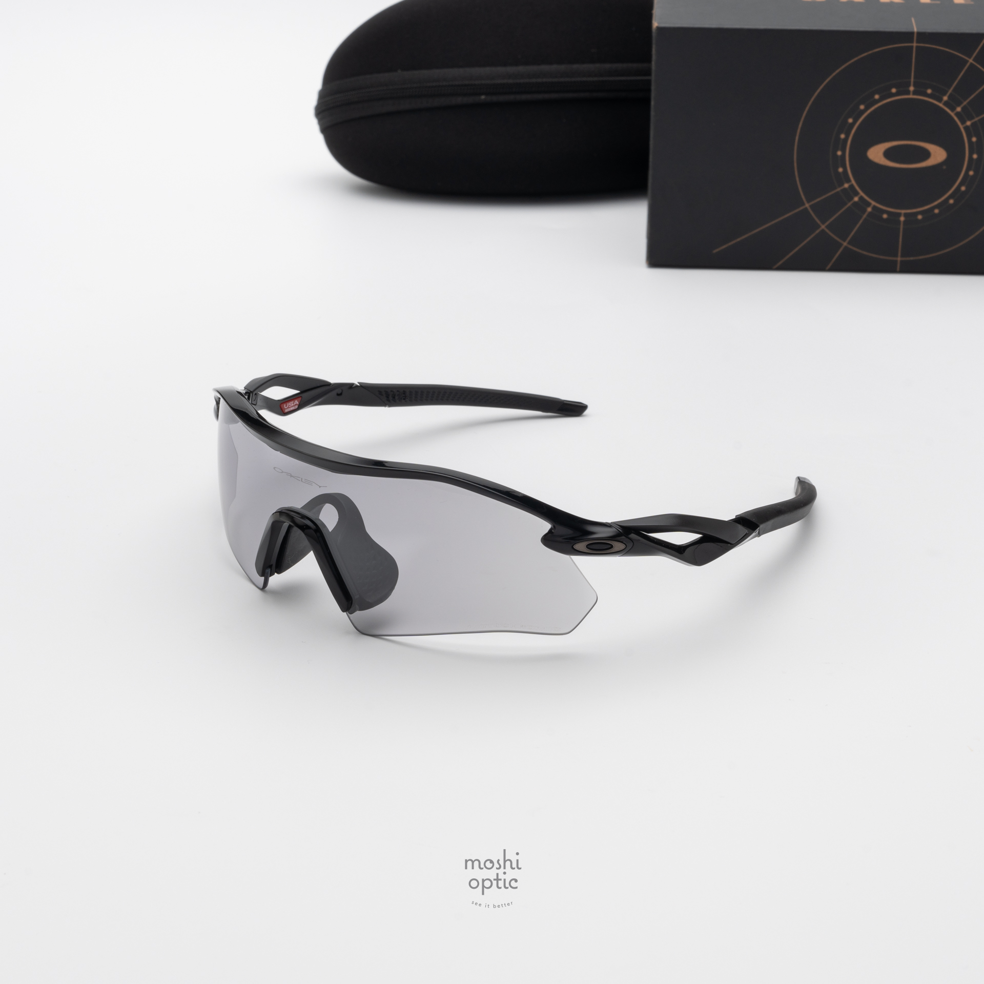 Oakley Radar Plate OO9495D-01 Matte Black Prizm Black Polarized