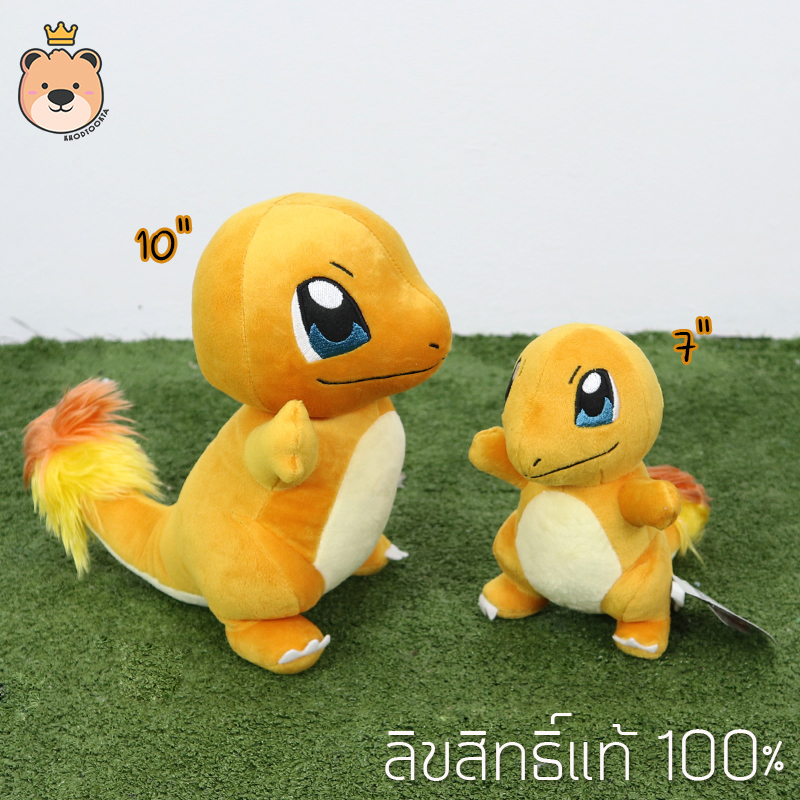 ฮิโตคาเงะ Size 7นิ้วและ10นิ้ว ตุ๊กตาฟิกเกอร์ โปเกม่อน Charmander - Hitokage ลิขสิทธิ์แท้ Pokemon