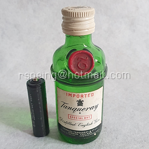 เหล้าขวดเล็ก เหล้าแท้ขวดแก้ว Tanqueray Special Dry Gin