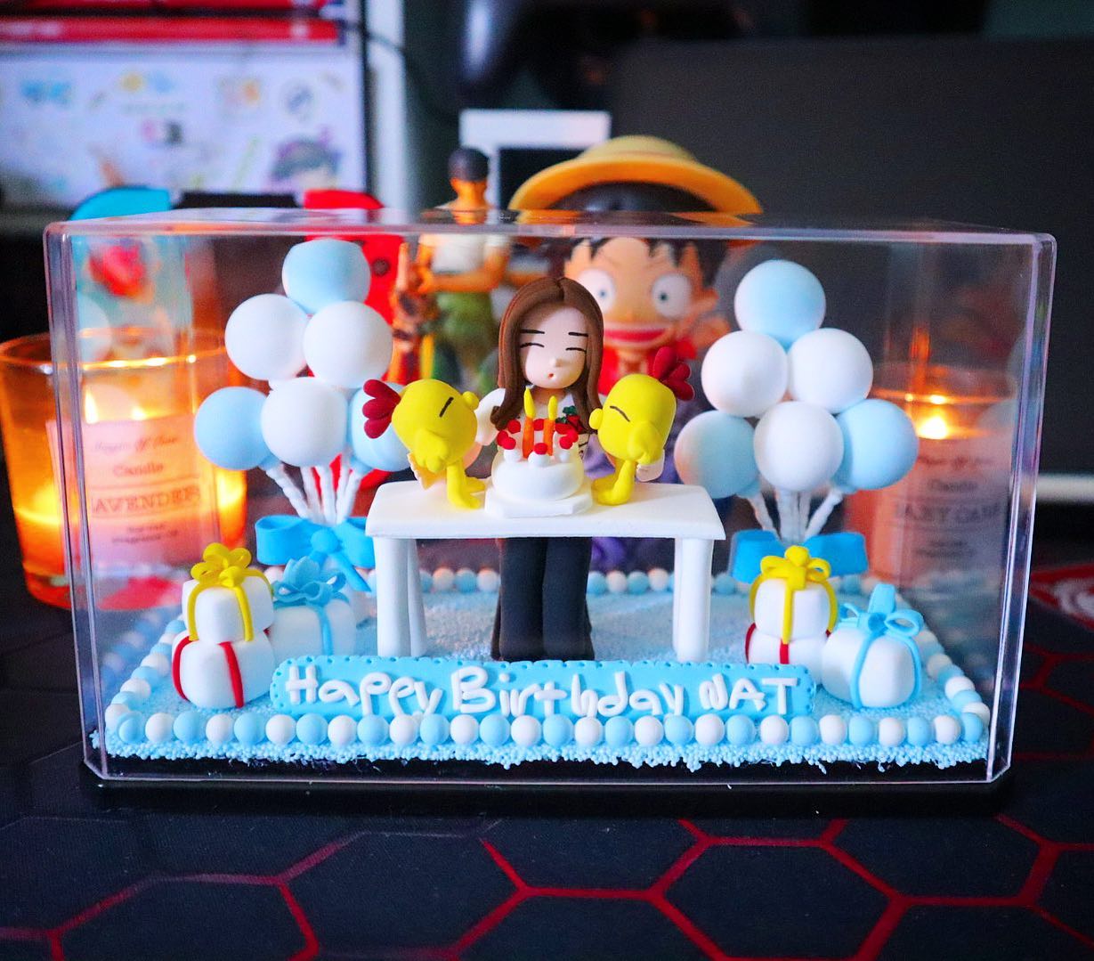 โมเดลดินปั้นของขวัญดินปั้น ของขวัญวันเกิด