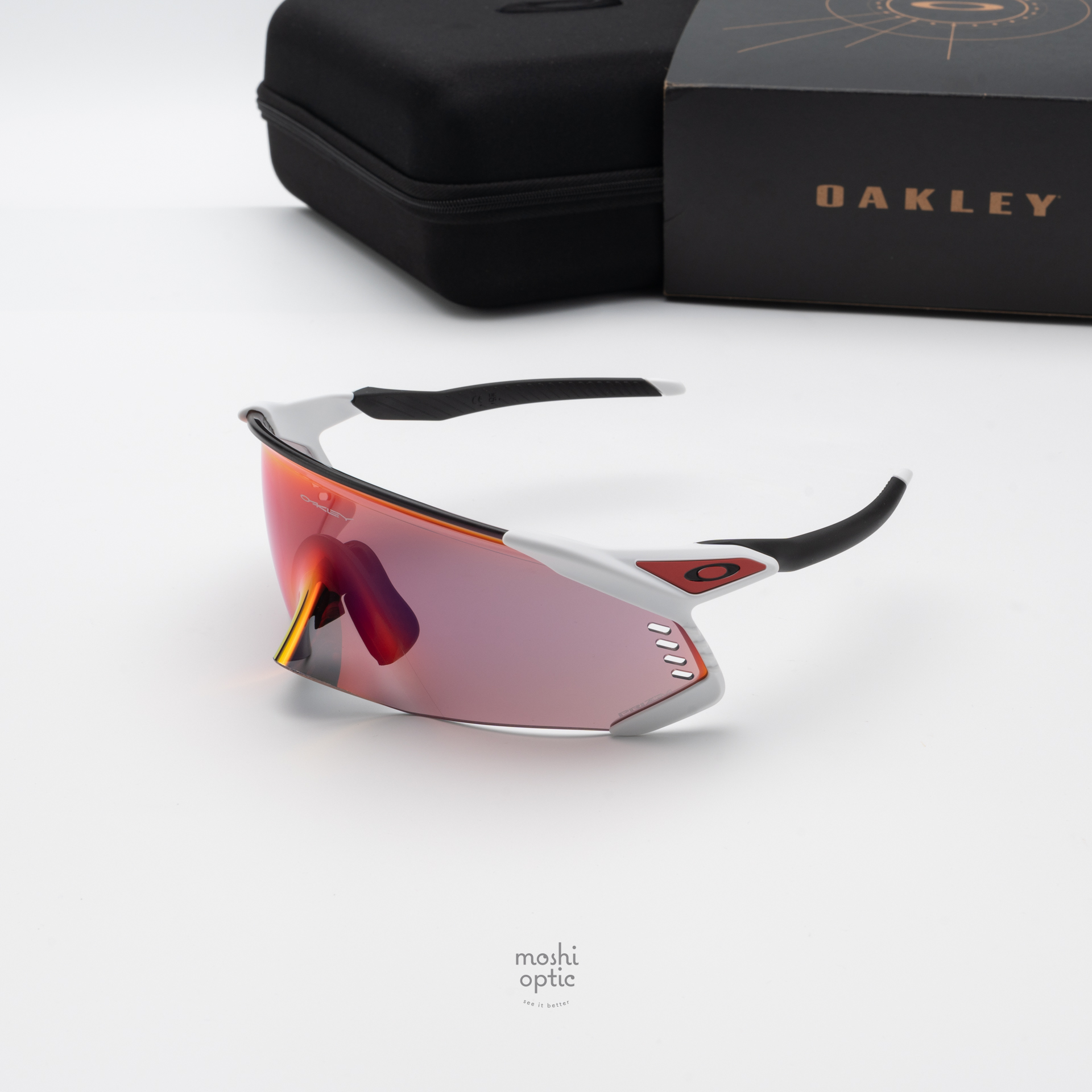 OAKLEY VELO KATO OO9501-02 Matte White Prizm Road