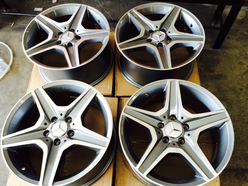 ล้อใหม่ AMG ST5 ขอบ17 ใส่ BENZ