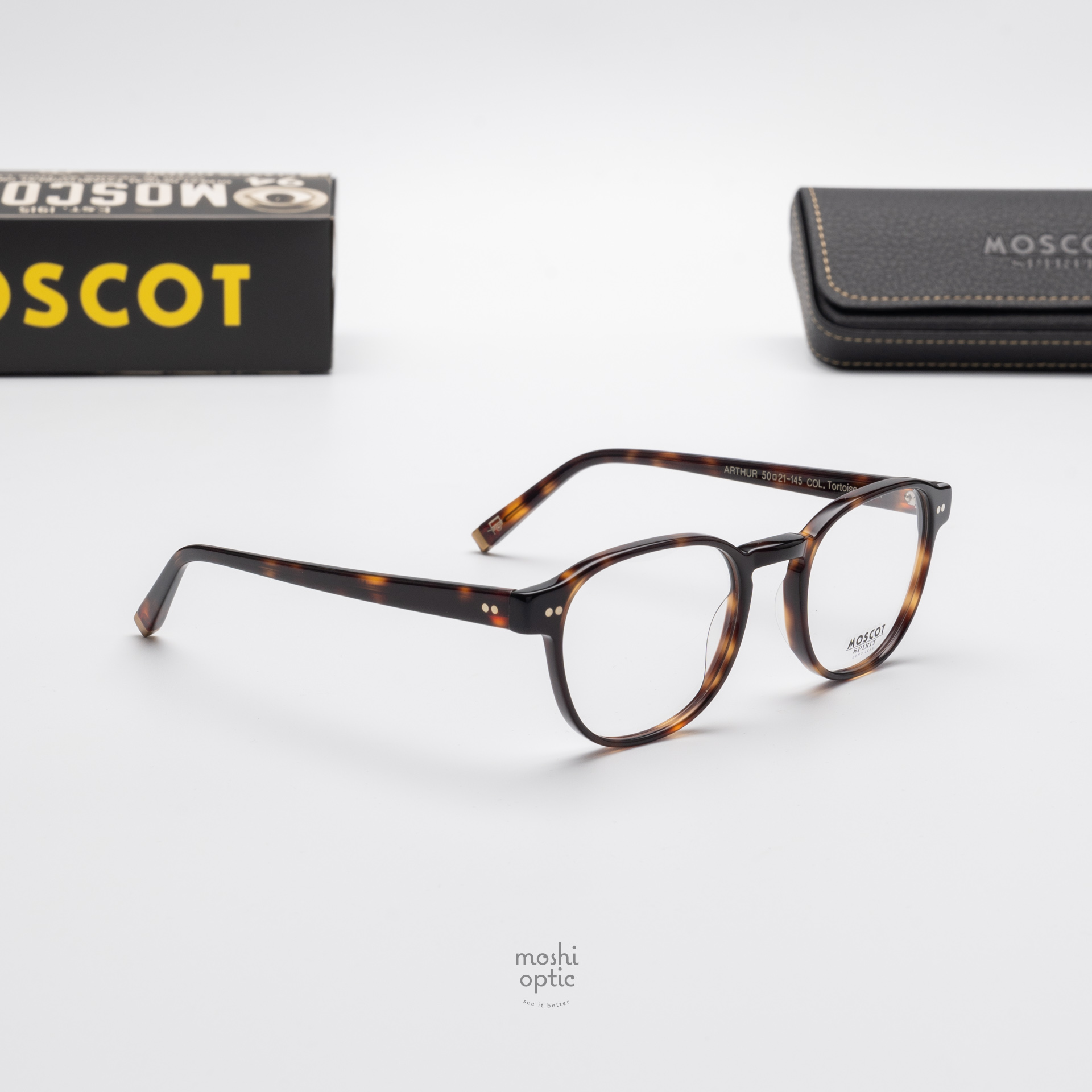 แว่นสายตา Moscot Arthur Tortoise
