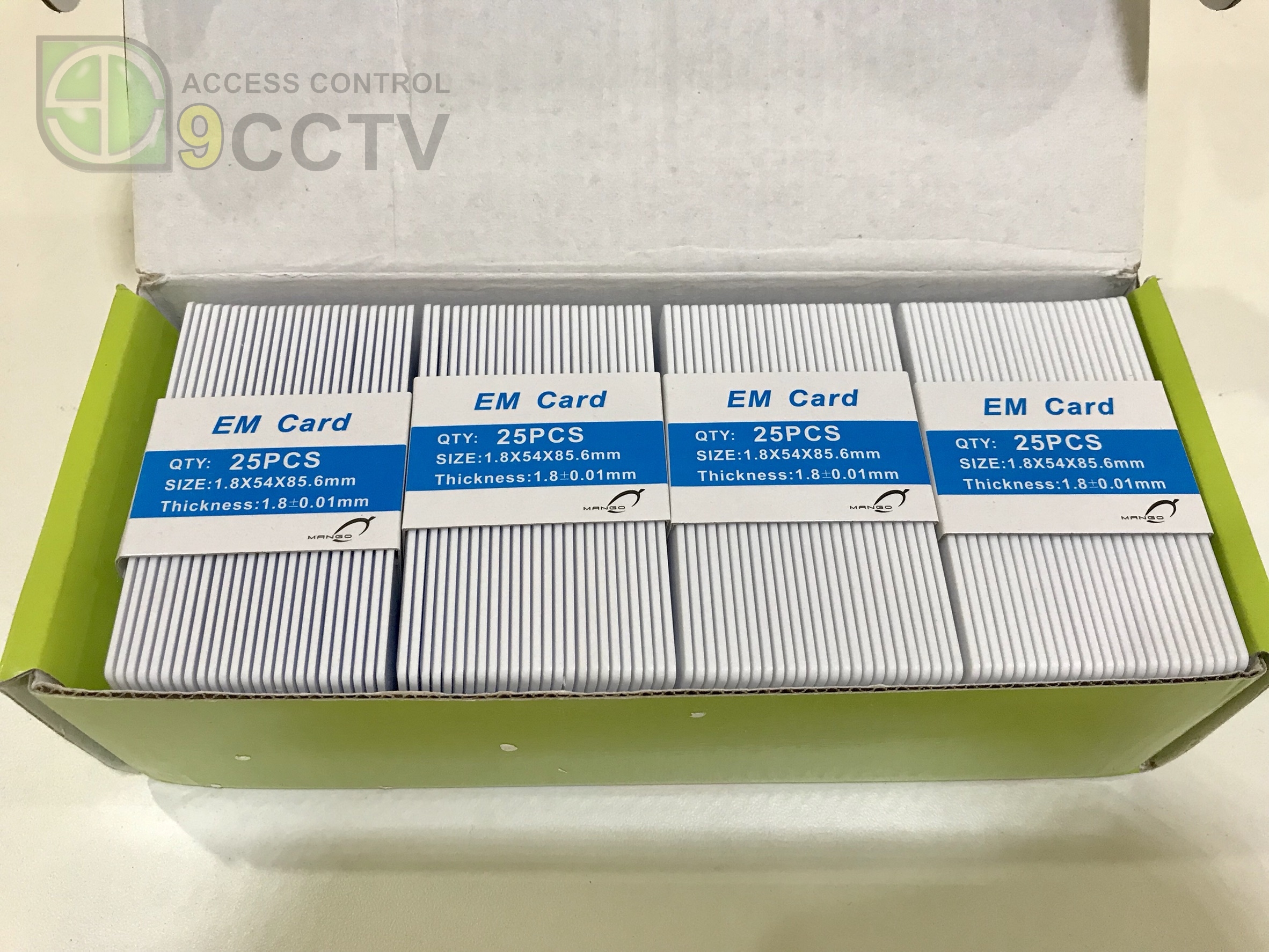 บัตร RFID Proximity Card 1.8 mm 125 k