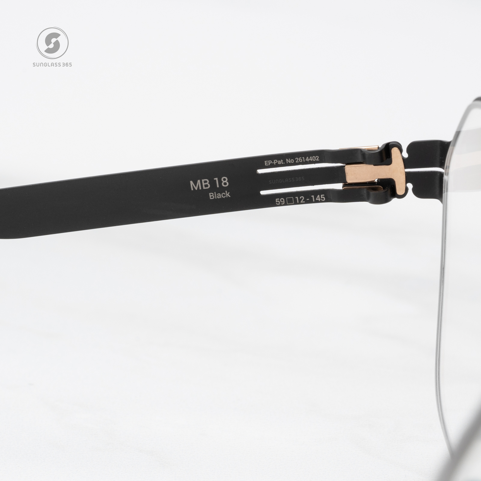 กรอบแว่น IC BERLIN MB18 Black