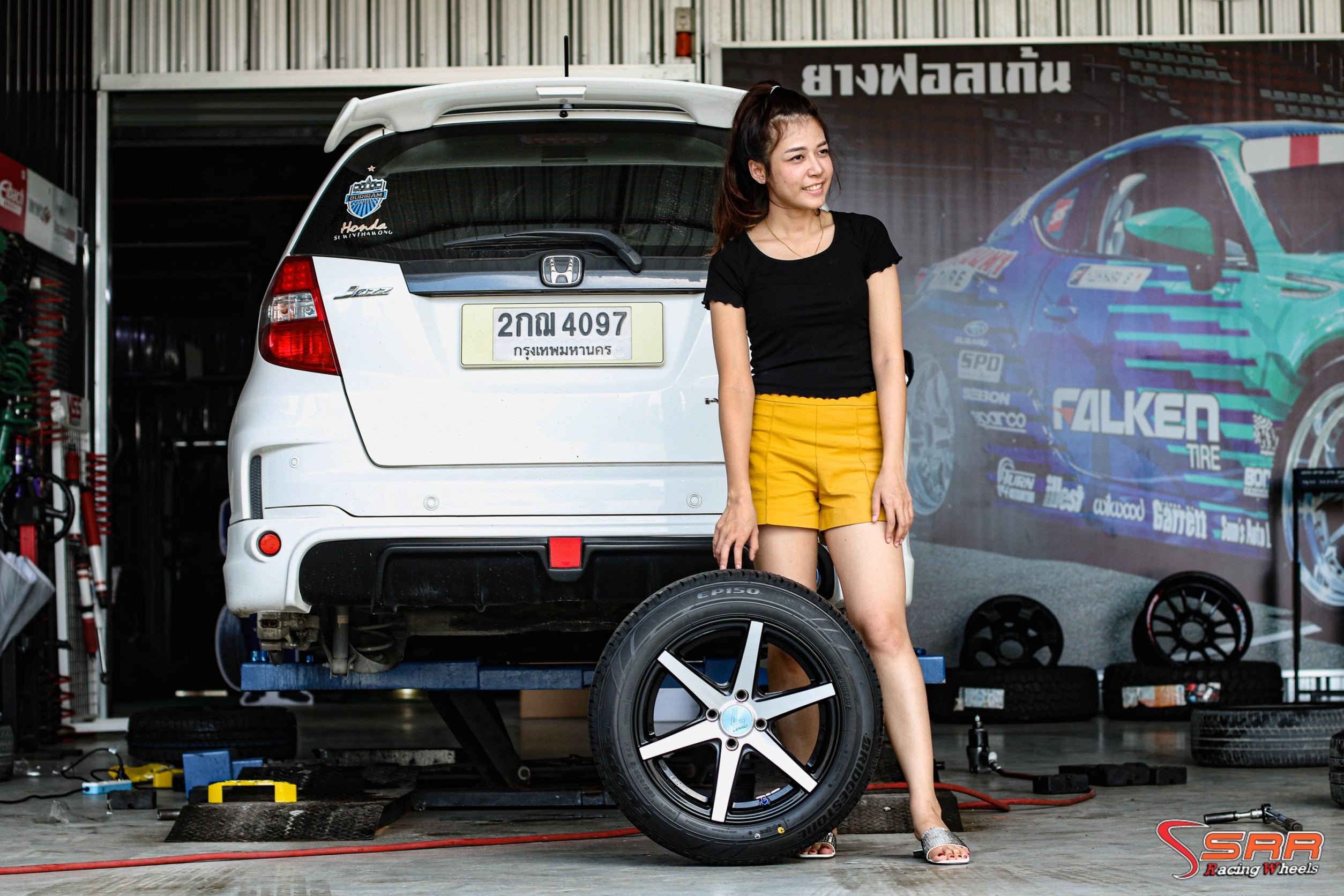 LENSO JAGER CRAFT ล้อแท้ขอ15 กว้าง7 PCD4x100 offset+35