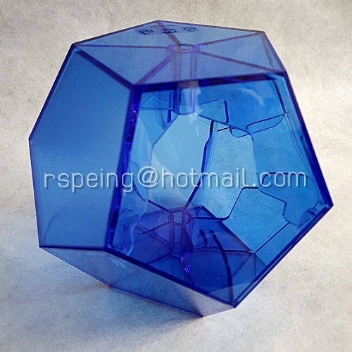 กล่องอะคริลิคใส่ Intel Core i9-9900K Processor สีฟ้า