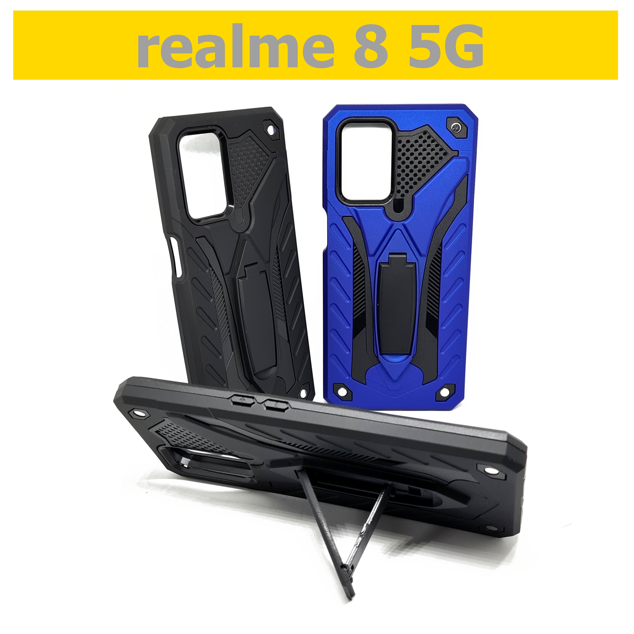 เคสหุ่นยนต์ realme 8 5G กันกระแทก ตั้งได้