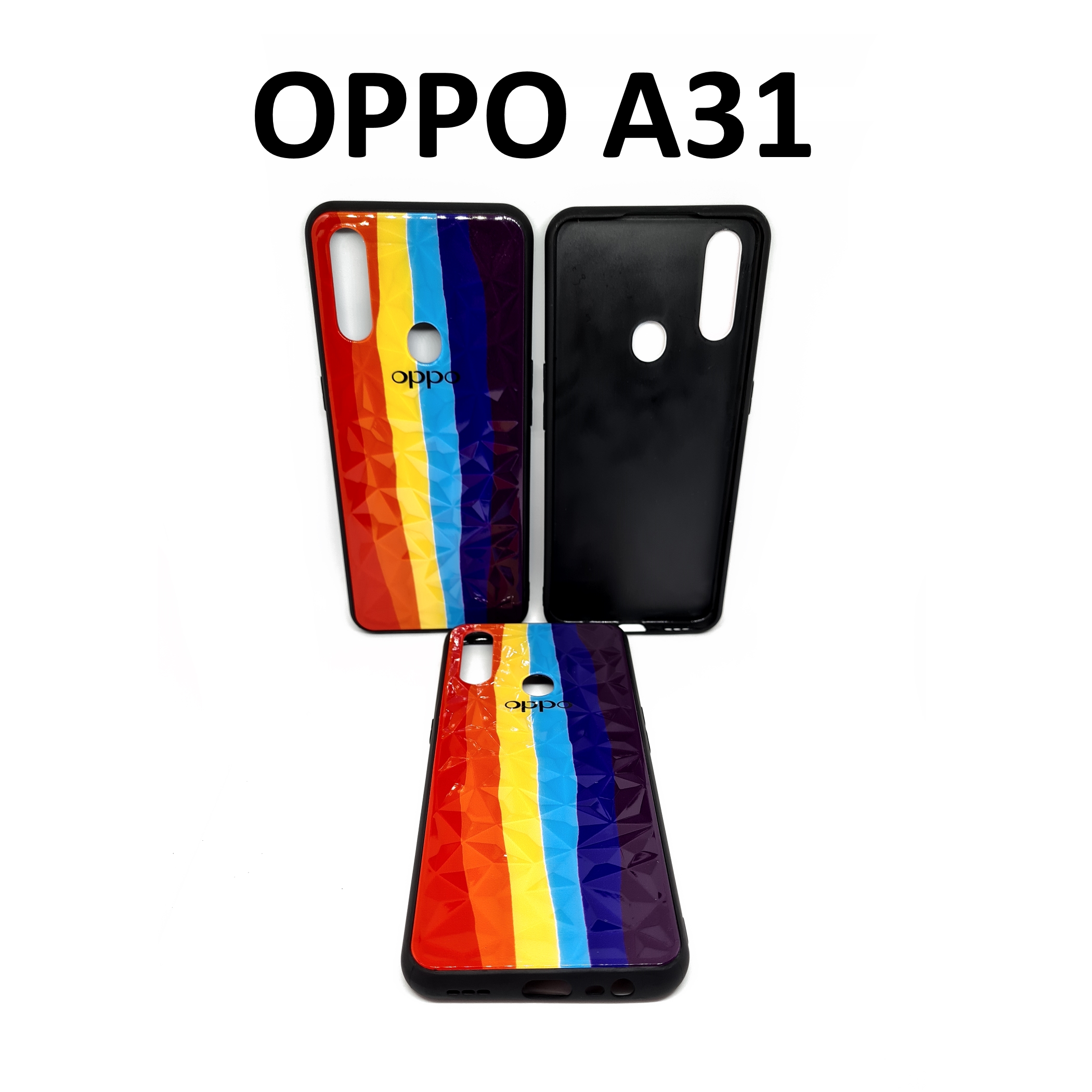 เคสสีรุ้ง 3 มิติ - OPPO A31