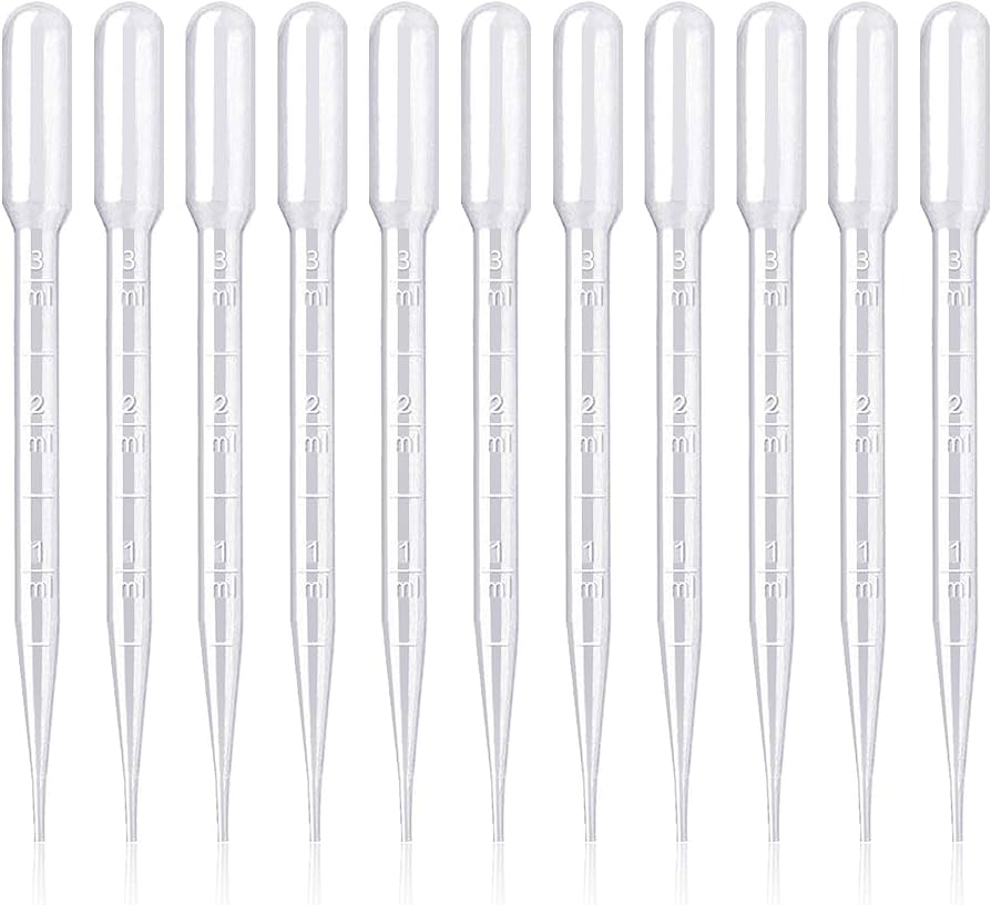 หลอดหยดพลาสติก 1 ml 3 ml Transfer Pipette, Hycon