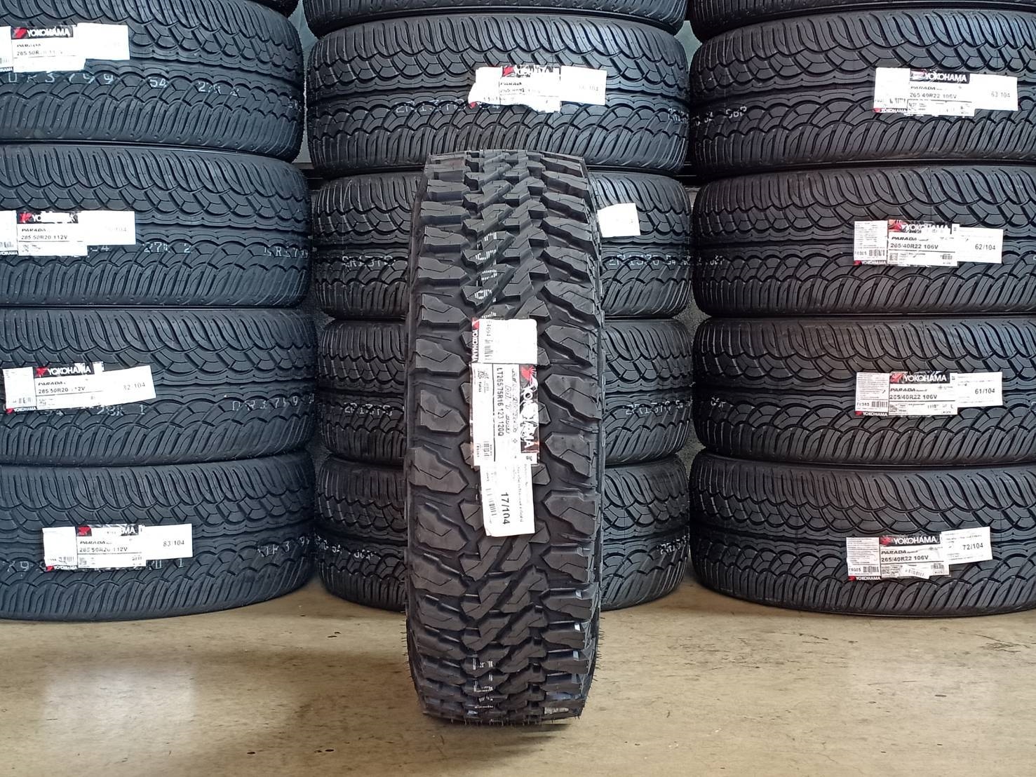 ยางเข้าใหม่ ลดราคา YOKOHAMA MT G003 265/75R16 123/120Q Y19