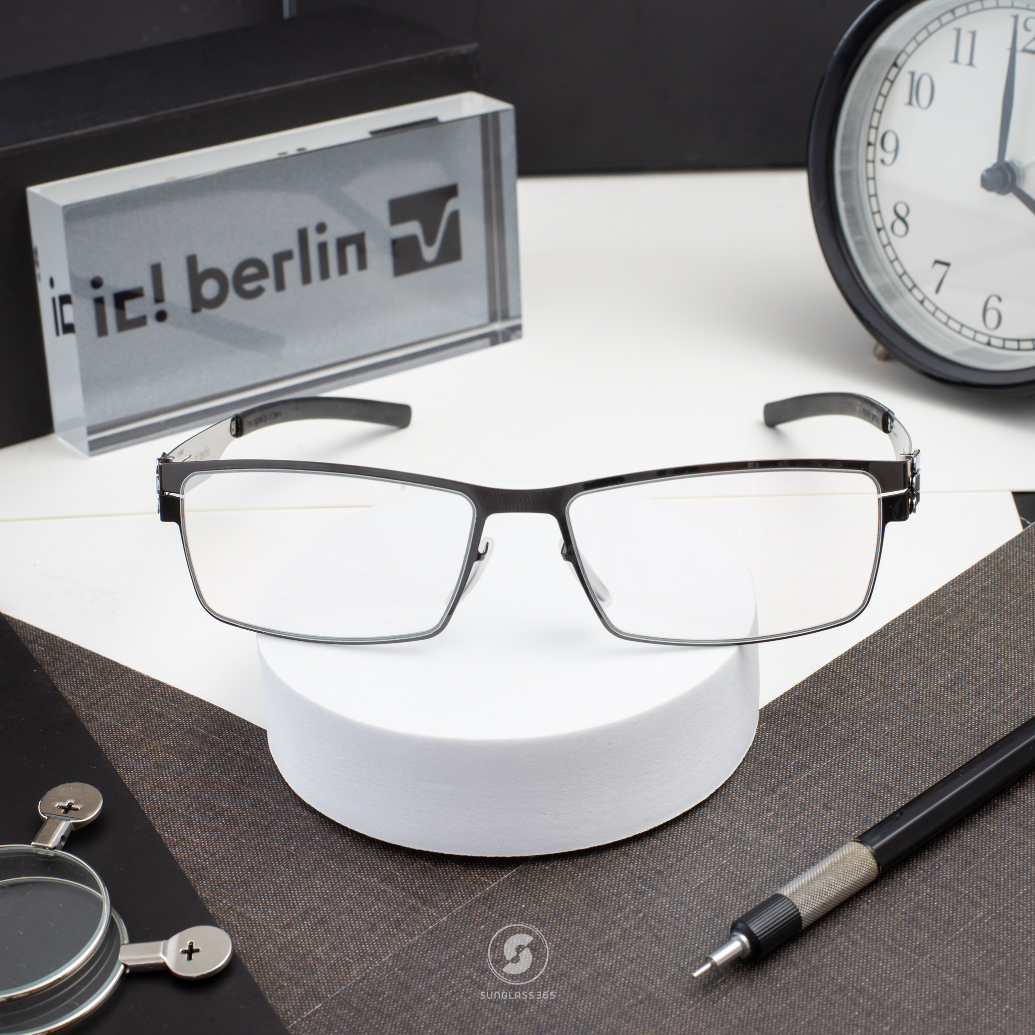 กรอบแว่น IC BERLIN Peter C. Gunmetal