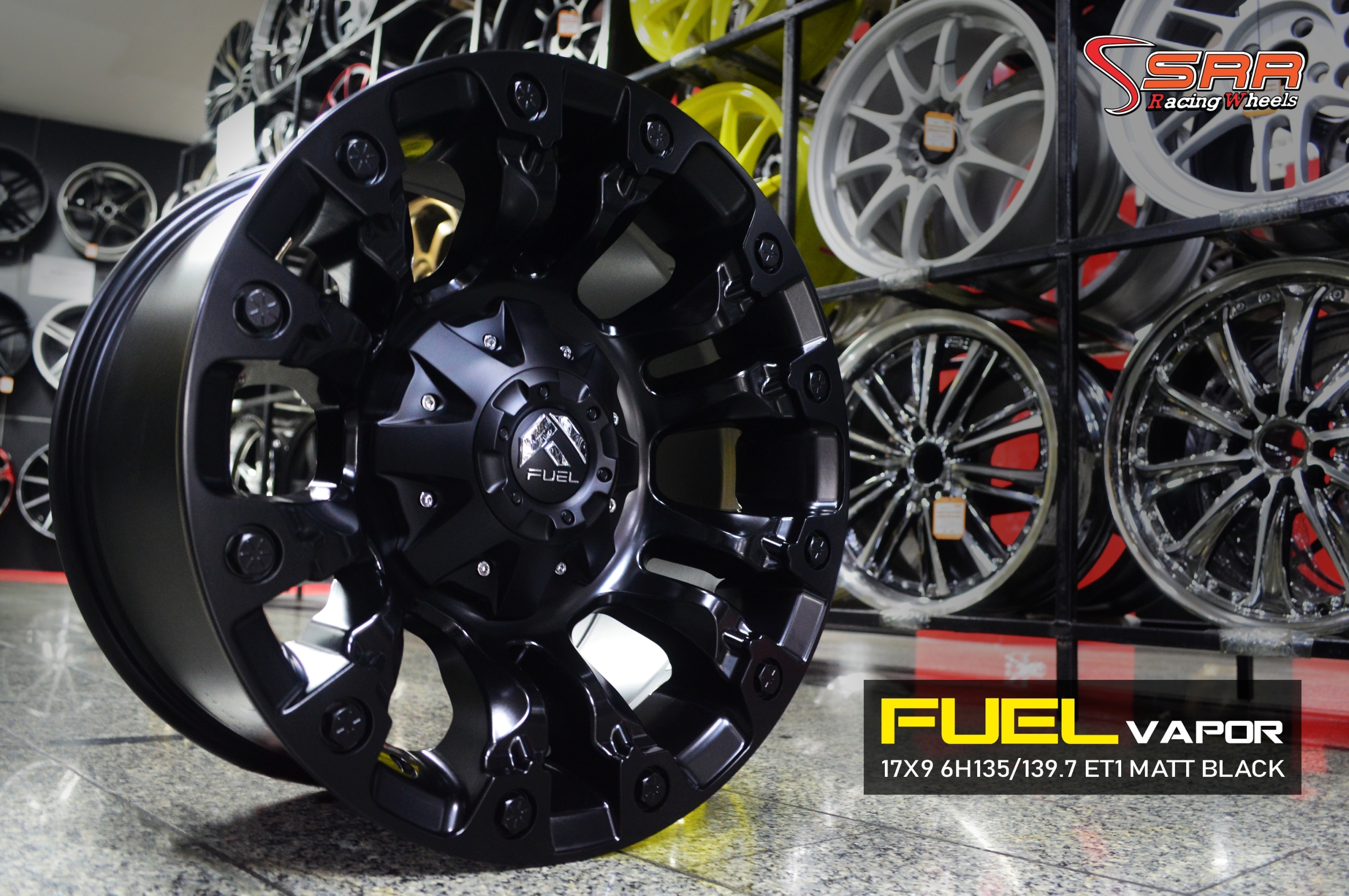 ล้อแท้ FUEL VAPOR ขอบ17