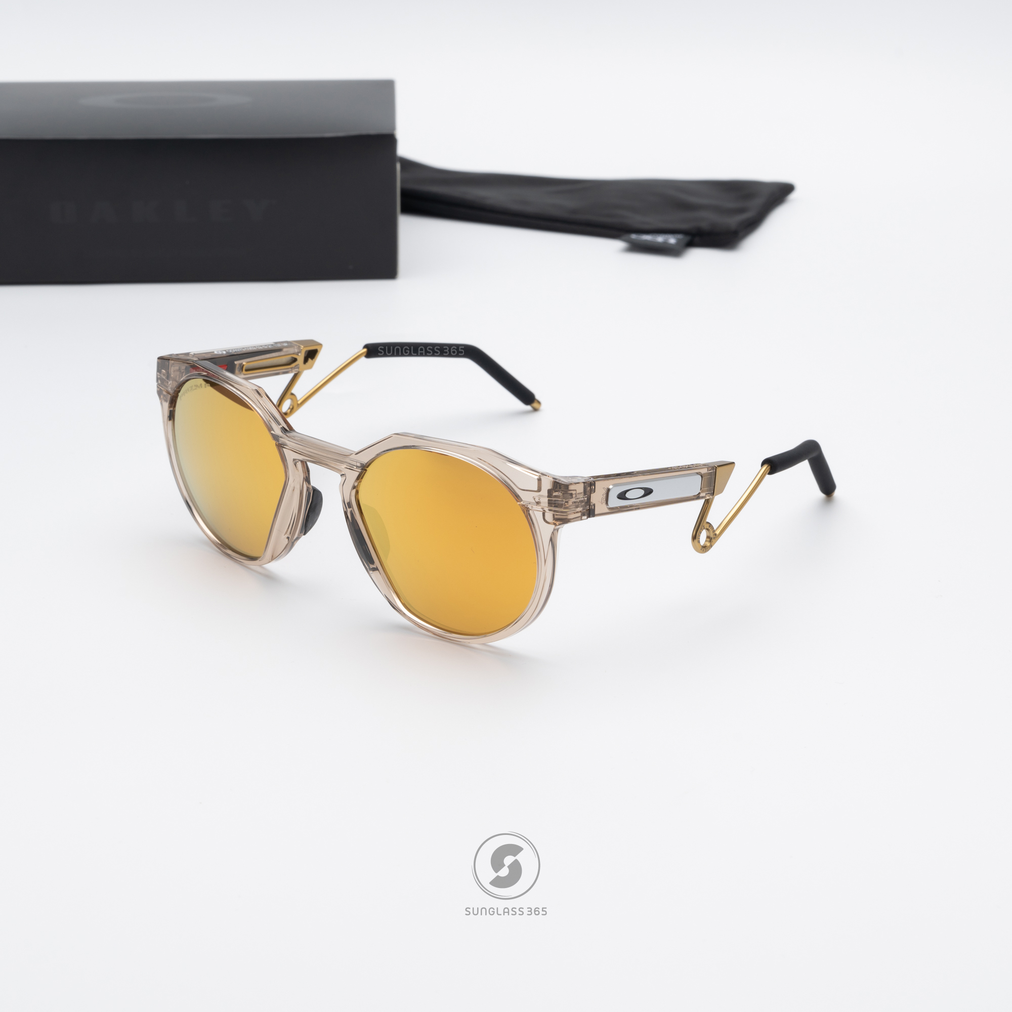 OAKLEY HSTN METAL OO9279-03 Sepia Prizm 24K Polarized