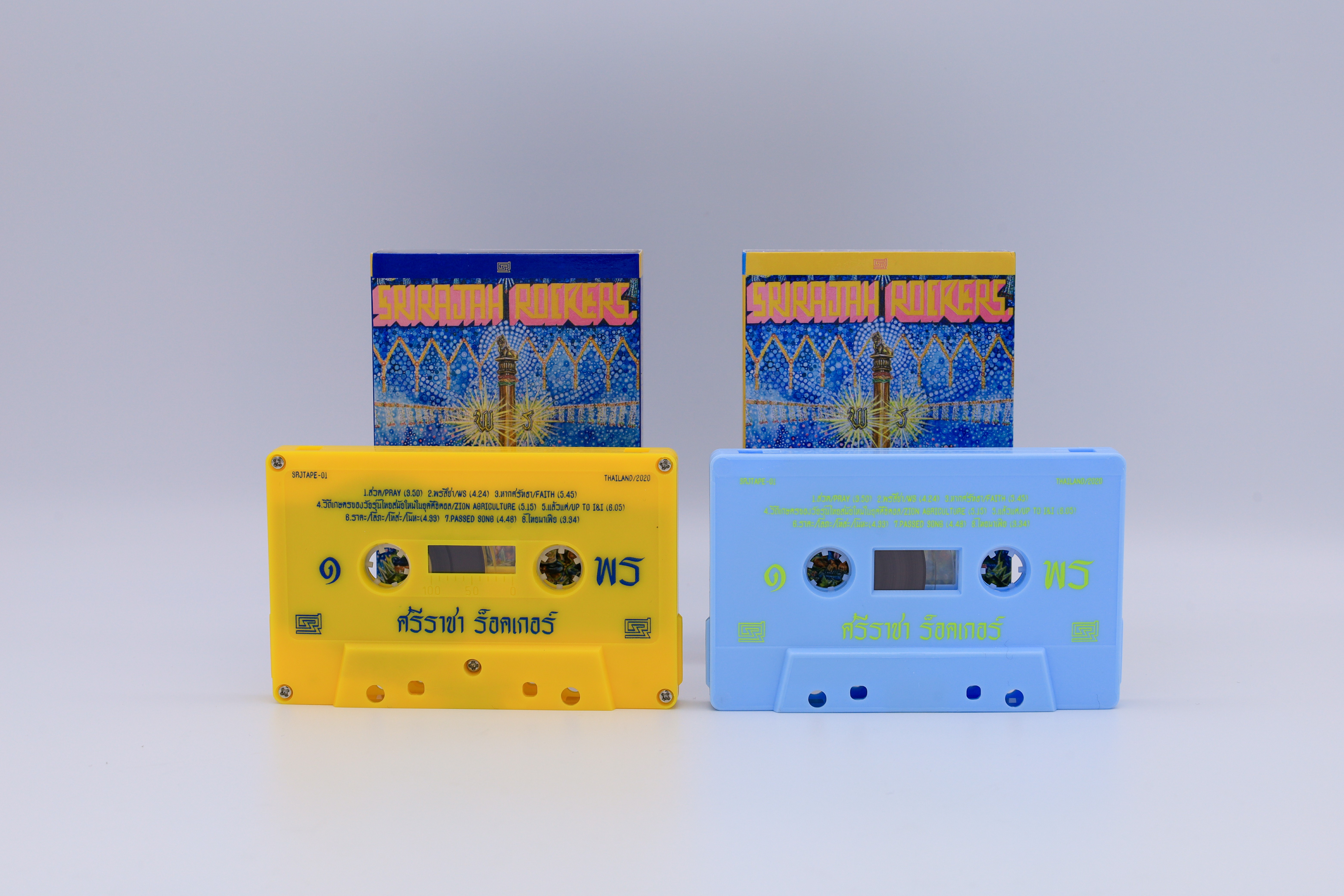 SRJ-CT-001T-SRIRAJAH ROCKERS 4th ALBUM "WS" TWIN แพคคู่ 2 สี