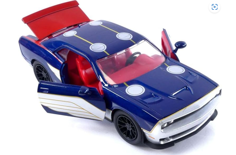 พรีออเดอร์ Jada โมเดลรถ โมเดลรถยนต์ Marvel 2015 Dodge Challenger SRT Hellcat แถม โมเดล 2.75" Thor