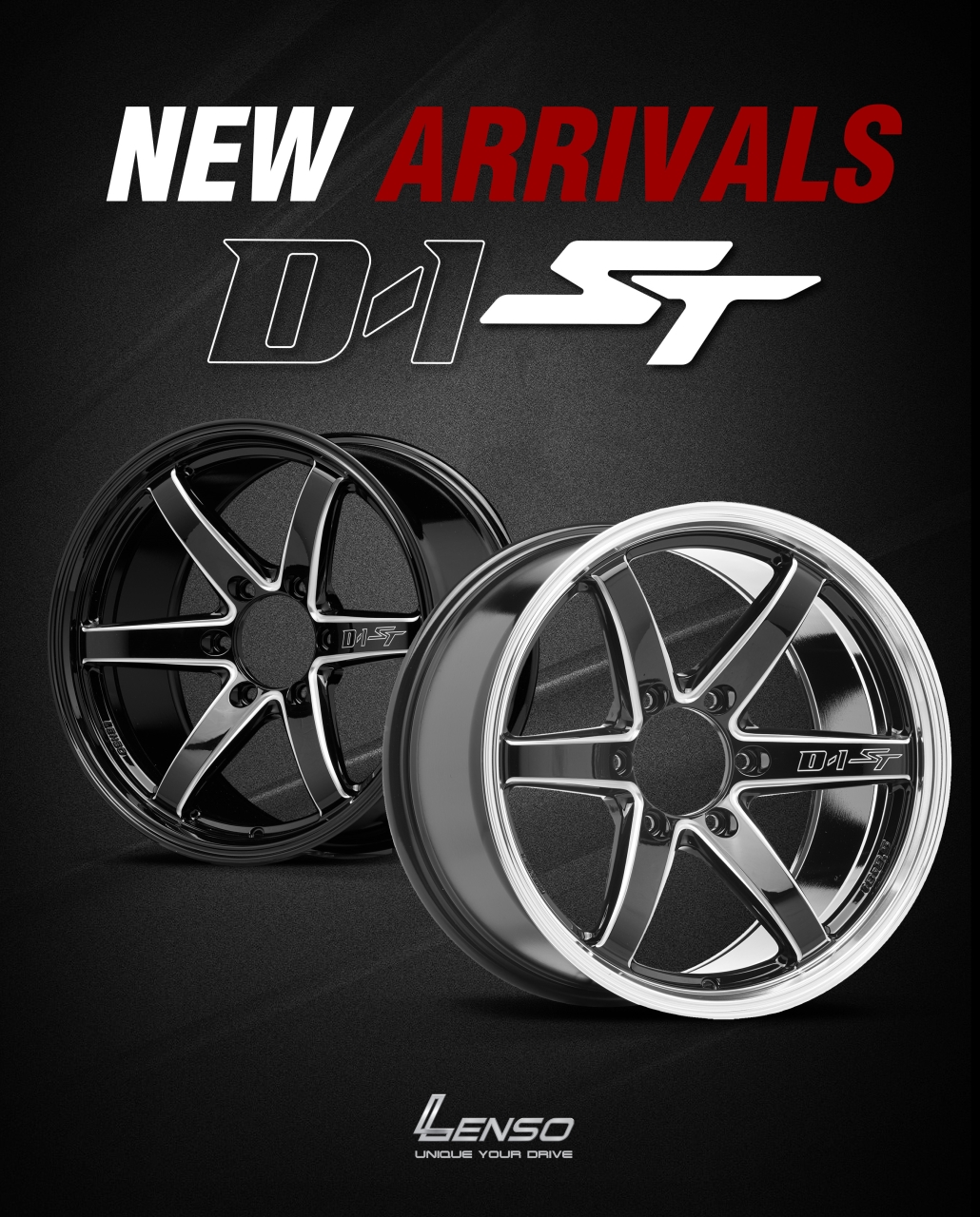 ล้อใหม่ LENSO PROJECT-D-D1ST ตัวใหม่ล่าสุด จาก LENSO WHEELS
