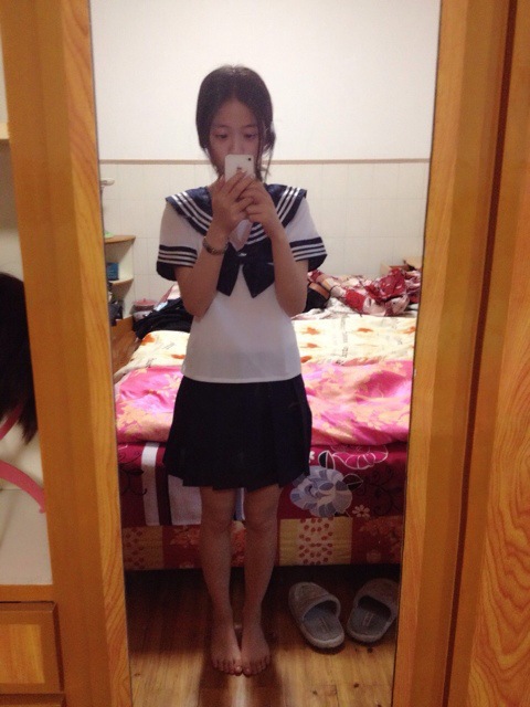 ชุดนักเรียนญี่ปุ่น ชุดเซเลอร์แขนสั้น